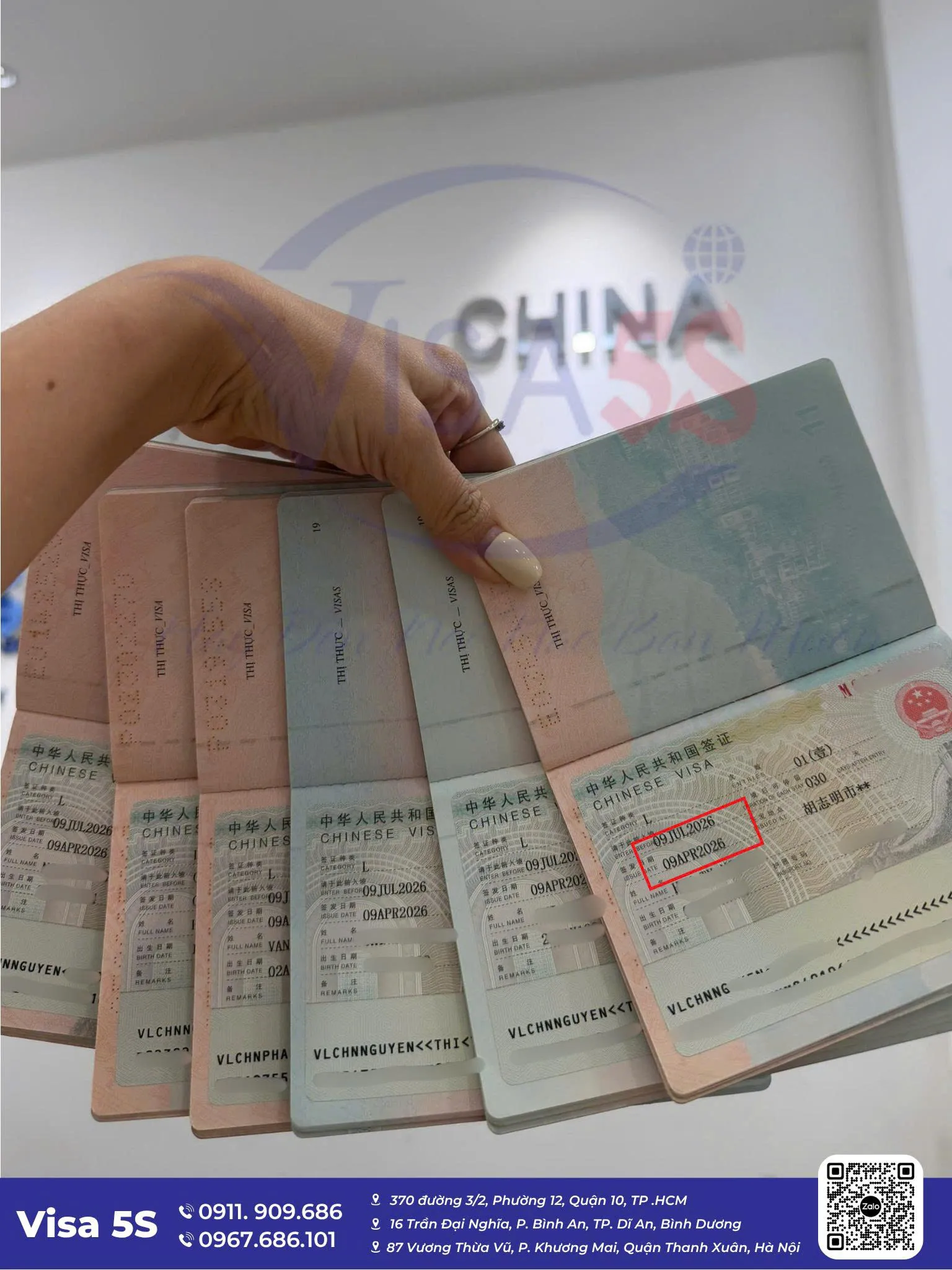 Dịch vụ xin hộ chiếu và visa Trung Quốc