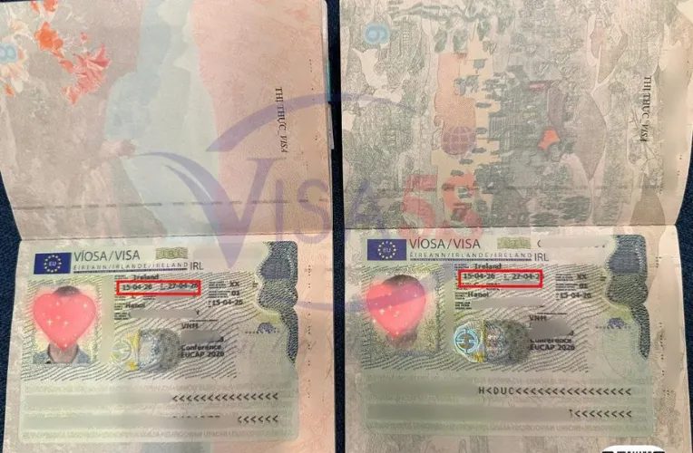 Điều kiện xin visa công tác Ireland