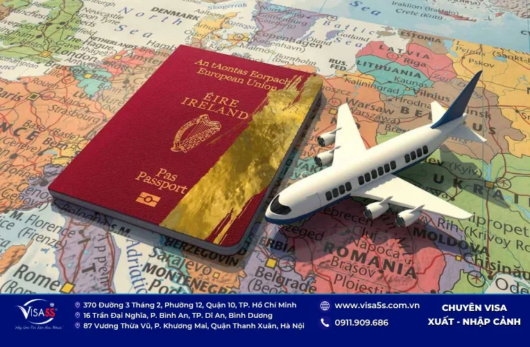 Điều kiện xin visa đi Ireland