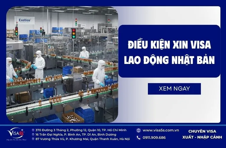 Điều kiện xin visa lao động Nhật Bản