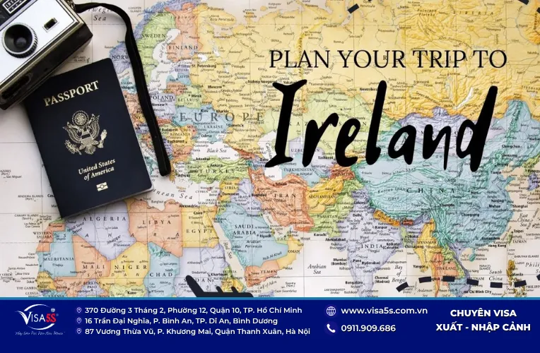 Hồ sơ xin visa đi Ireland công tác