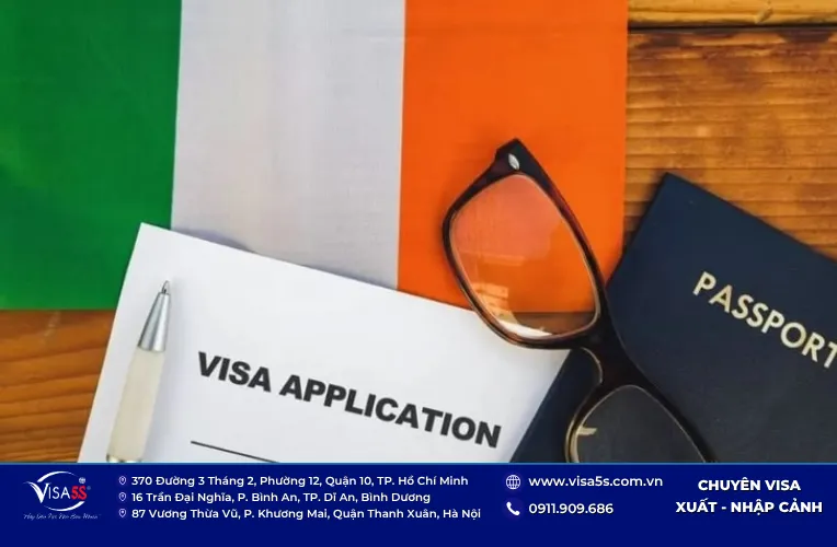 Quy trình xin visa đi du lịch Ireland