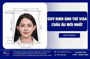 Quy định Ảnh Thẻ Visa Châu Âu Mới Nhất 2026