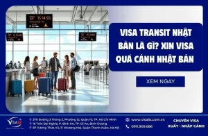 Visa transit Nhật Bản là gì? Xin visa quá cảnh Nhật Bản chi tiết
