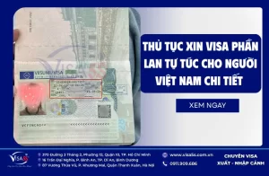 Thủ tục xin visa Phần Lan tự túc cho người Việt Nam chi tiết