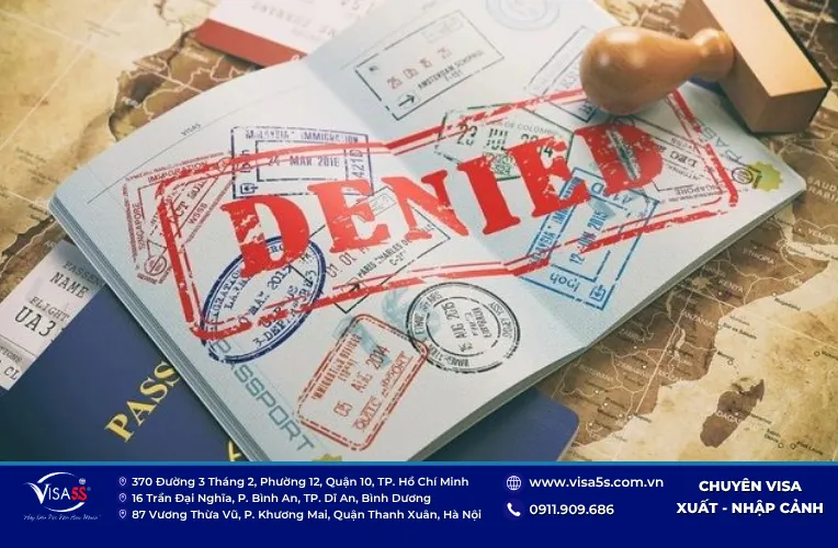 Các nguyên nhân visa Tây Ban Nha bị từ chối