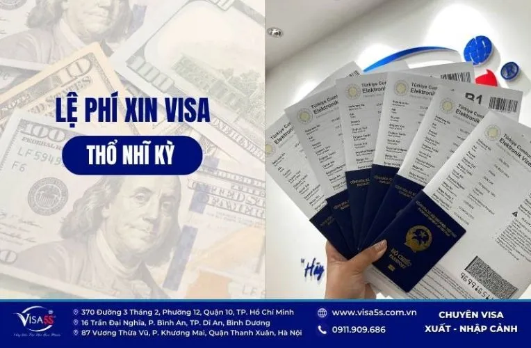 Chi phí xin visa công tác Thổ Nhĩ Kỳ