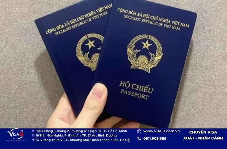 Hộ chiếu trắng là nguyên nhân rớt visa Ý