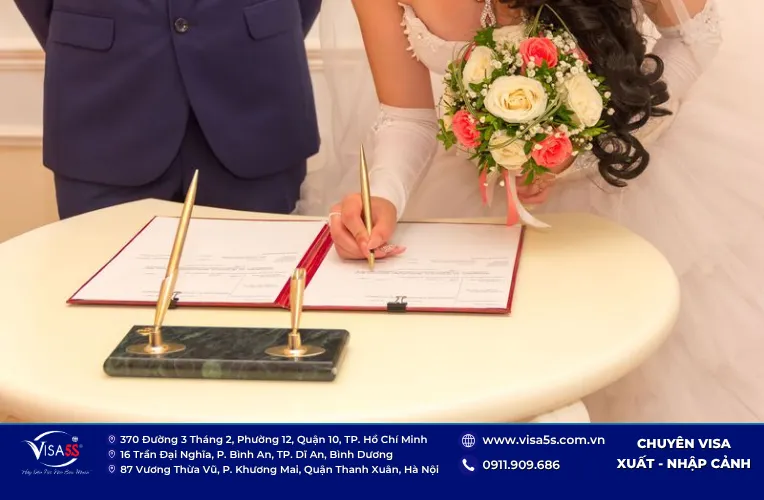 Xin visa kết hôn Ý và định cư cho vợ/chồng người nước ngoài 9 Quy trình các bước hướng dẫn xin visa kết hôn Ý