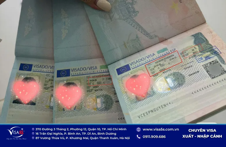 Quy trình các bước xin visa thăm thân Tây Ban Nha chi tiết