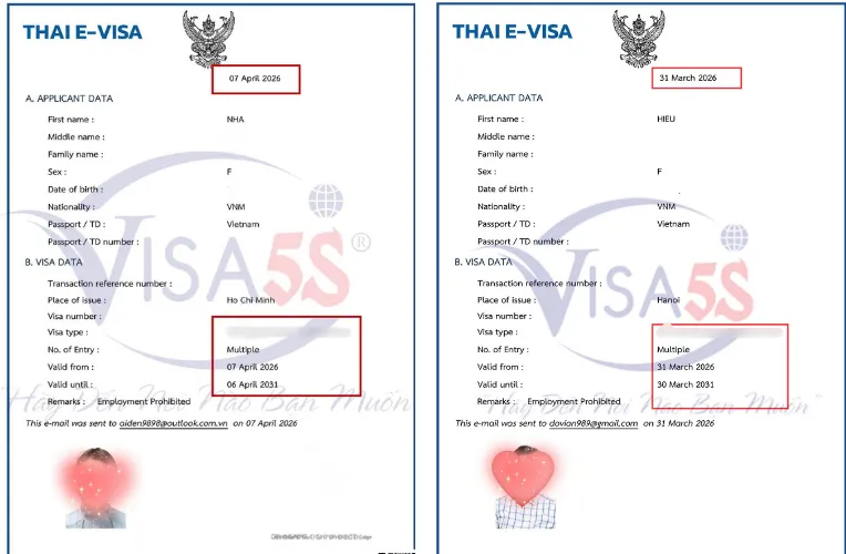 Visa multiple Thái Lan là gì?