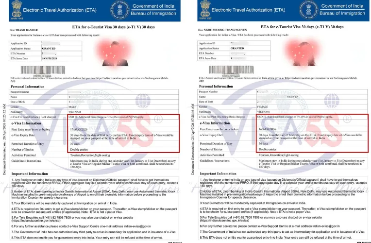 Visa thăm thân Ấn Độ là gì? ai được cấp visa.