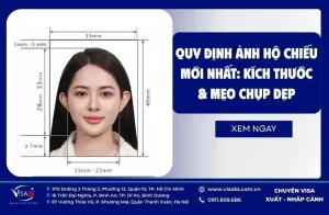 Quy định ảnh hộ chiếu mới nhất 2026: Kích thước & Mẹo chụp đẹp