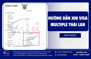 Visa nhập cảnh nhiều lần Thái Lan: Hướng dẫn xin visa multiple Thái Lan