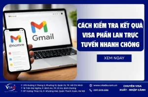 Cách kiểm tra kết quả visa Phần Lan trực tuyến nhanh chóng