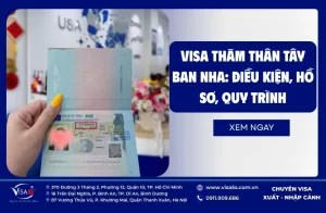 Visa Thăm Thân Tây Ban Nha: Điều Kiện, Hồ Sơ, Quy Trình