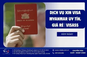 Dịch Vụ Xin Visa Myanmar Uy Tín, Giá Rẻ | Visa5S