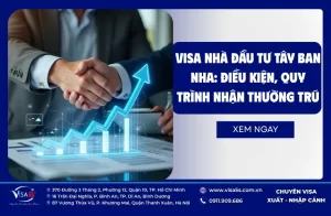 Visa nhà đầu tư Tây Ban Nha: điều kiện, quy trình nhận thường trú