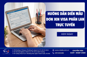 Hướng dẫn điền mẫu đơn xin visa Phần Lan