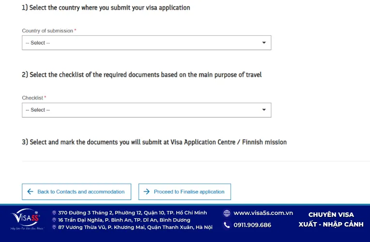 Hướng Dẫn Điền Mẫu Đơn Xin Visa Phần Lan Trực Tuyến 12 Hồ sơ đính kèm vào đơn xin visa Phần Lan