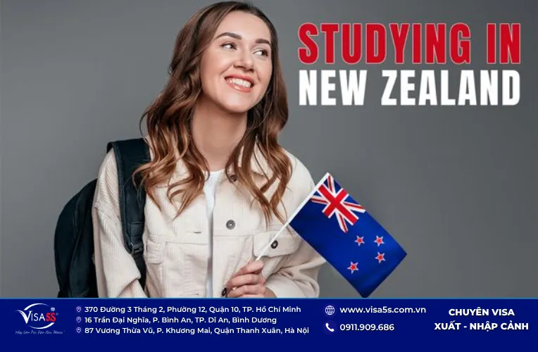 Hướng Dẫn Xin Visa Du Học New Zealand Cập Nhật Mới Nhất 7 Quyền lợi khi sở hữu visa du học New Zealand