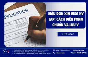 Mẫu Đơn Xin Visa Hy Lạp: Cách Điền Form Chuẩn Và Lưu Ý