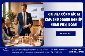 Xin Visa Công Tác Ai Cập: Chủ Doanh Nghiệp, Nhân Viên, Đoàn