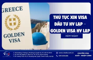 Thủ Tục Xin Visa Đầu Tư Hy Lạp - Golden Visa Hy Lạp