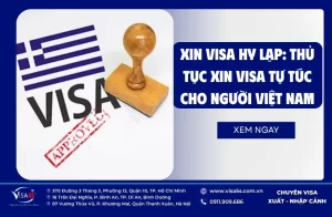 Xin Visa Hy Lạp: Thủ Tục Xin Visa Tự Túc Cho Người Việt Nam