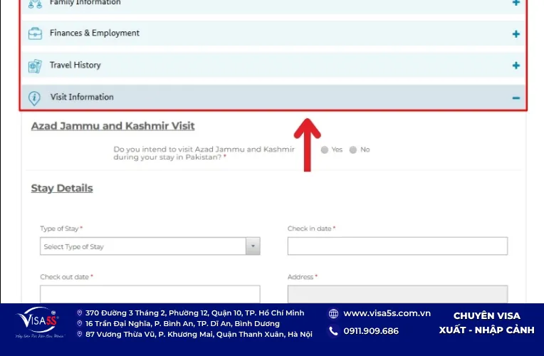 Hướng Dẫn Đăng Ký E-visa Pakistan Online Chi Tiết 17 Tải thông tin chuyến đi lên e-visa Pakistan