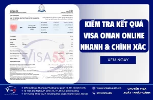 Kiểm Tra Kết Quả Visa Oman Online Nhanh & Chính Xác