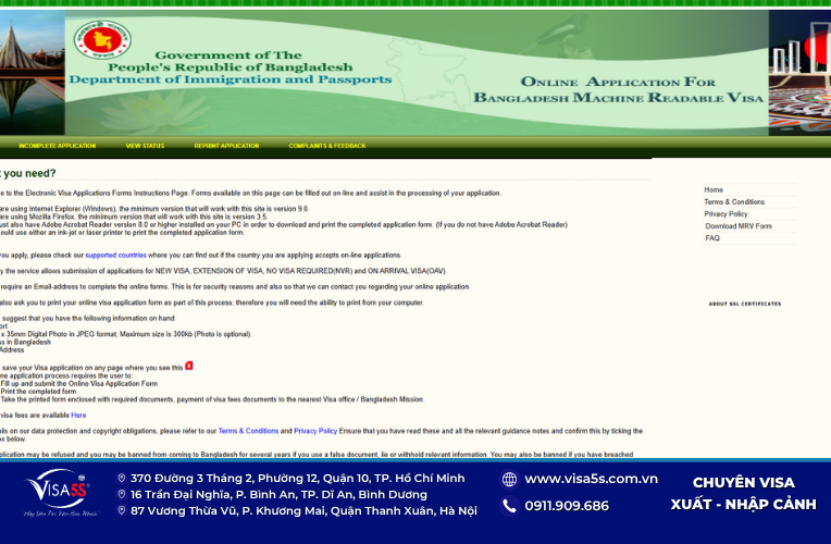 Tờ Khai Xin Visa Bangladesh: Hướng Dẫn Điền Đúng Chuẩn Từ A–Z 8 to-khai-xin-visa-Bangladesh-2