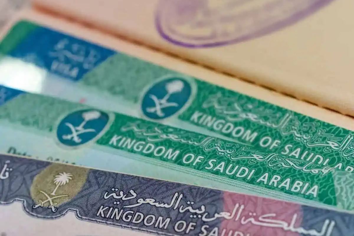 Saudi Arabia Visa Sticker
